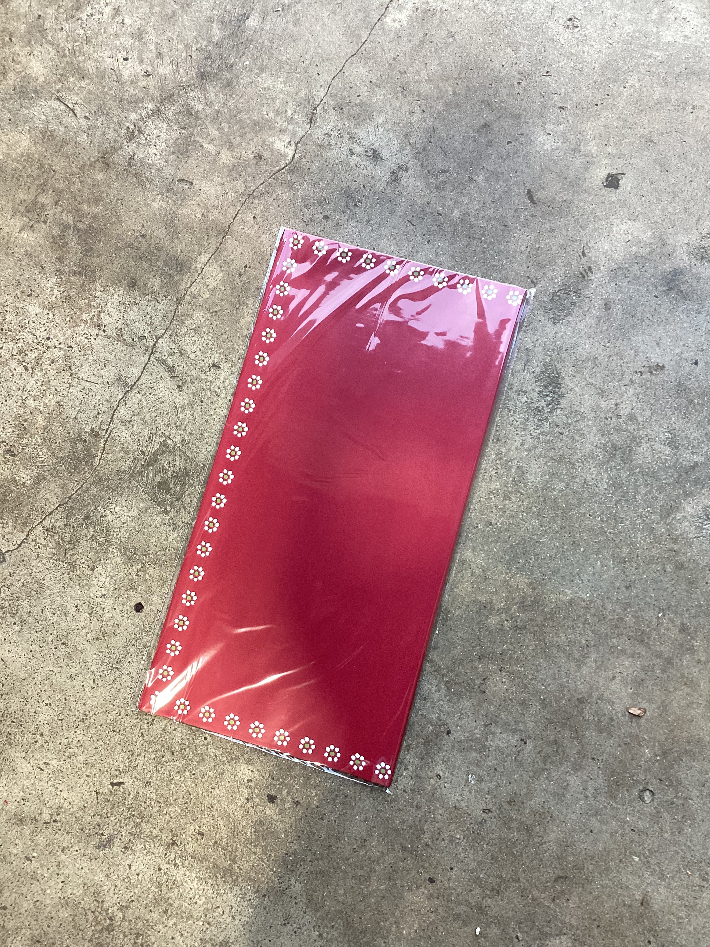 Barro paper red ( double sided)